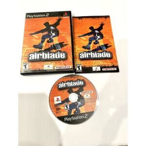 AirBlade PlayStation 2 Video Game Complete W/ Complete Manual PS2